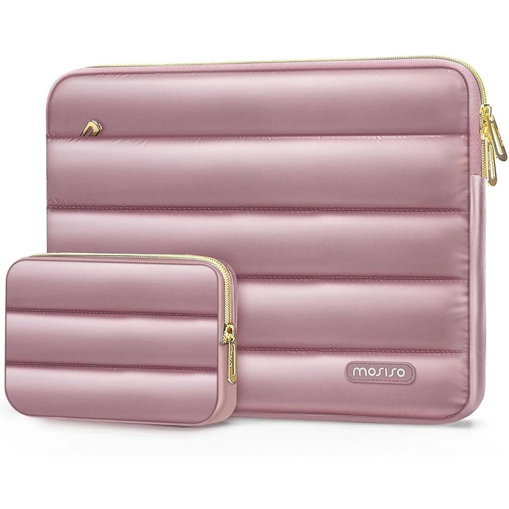 New Puffy Laptop Sleeve Bag 13 14 15 16 inch Waterproof Notebook Pouch Tablet Carrying Case for Ipad MacBook Air Pro Lenovo Dell