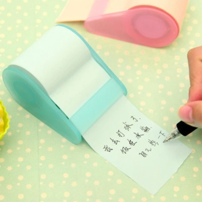 JIANWU Creative Roller Sticky Gift Notes Korea  Posted Simple Memo Message Paper Diary Notepad Office Accessories Stationery