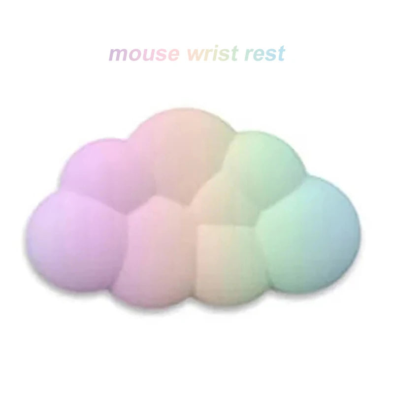 Ergonomic Cloud Keyboard Wrist Rest Memory Foam mouse Wrist Pad Support for Computer Typing Pain Relief Home Office Desk