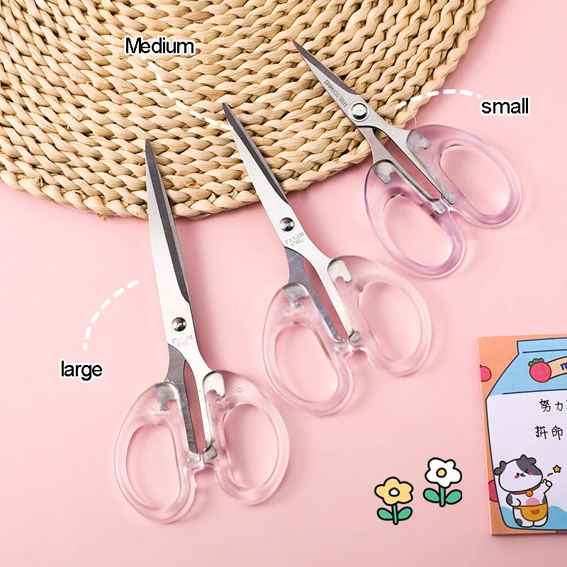 Sharp Stainless Steel Handmade Scissors for Sewing and Needlework Sewing Scissors Student Office Paper-cut Scissors DIY Craft