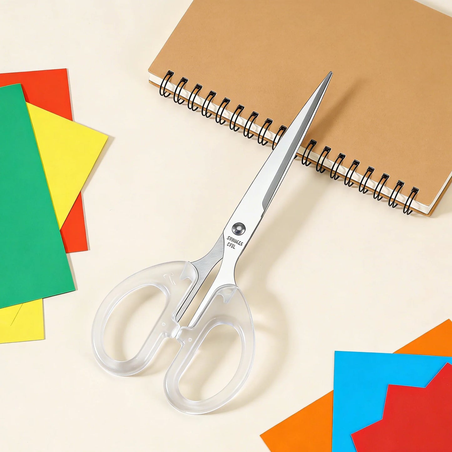 1PC,Acrylic Scissors Sharp Handmade Scissors for Sewing and Needlework Office Paper-cut Scissors DIY Craft Office Accessories