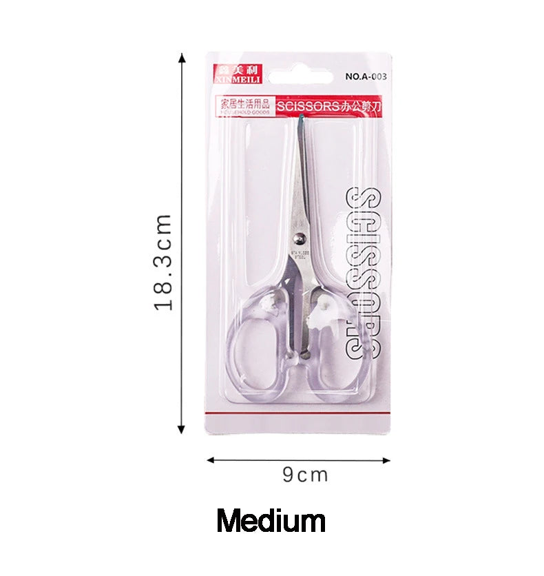 Sharp Stainless Steel Handmade Scissors for Sewing and Needlework Sewing Scissors Student Office Paper-cut Scissors DIY Craft