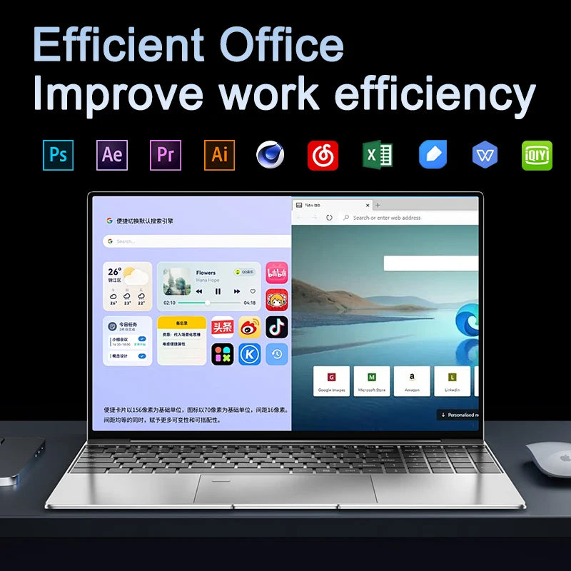 15.6" Gaming Laptop Intel Core I9-9880H Windows 11 Pro Ips Display 32Gb Ddr4 2Tb M.2 Ssd Backlit Keyboard Fingerprint Unlock Notebook - High Performance for Gamers