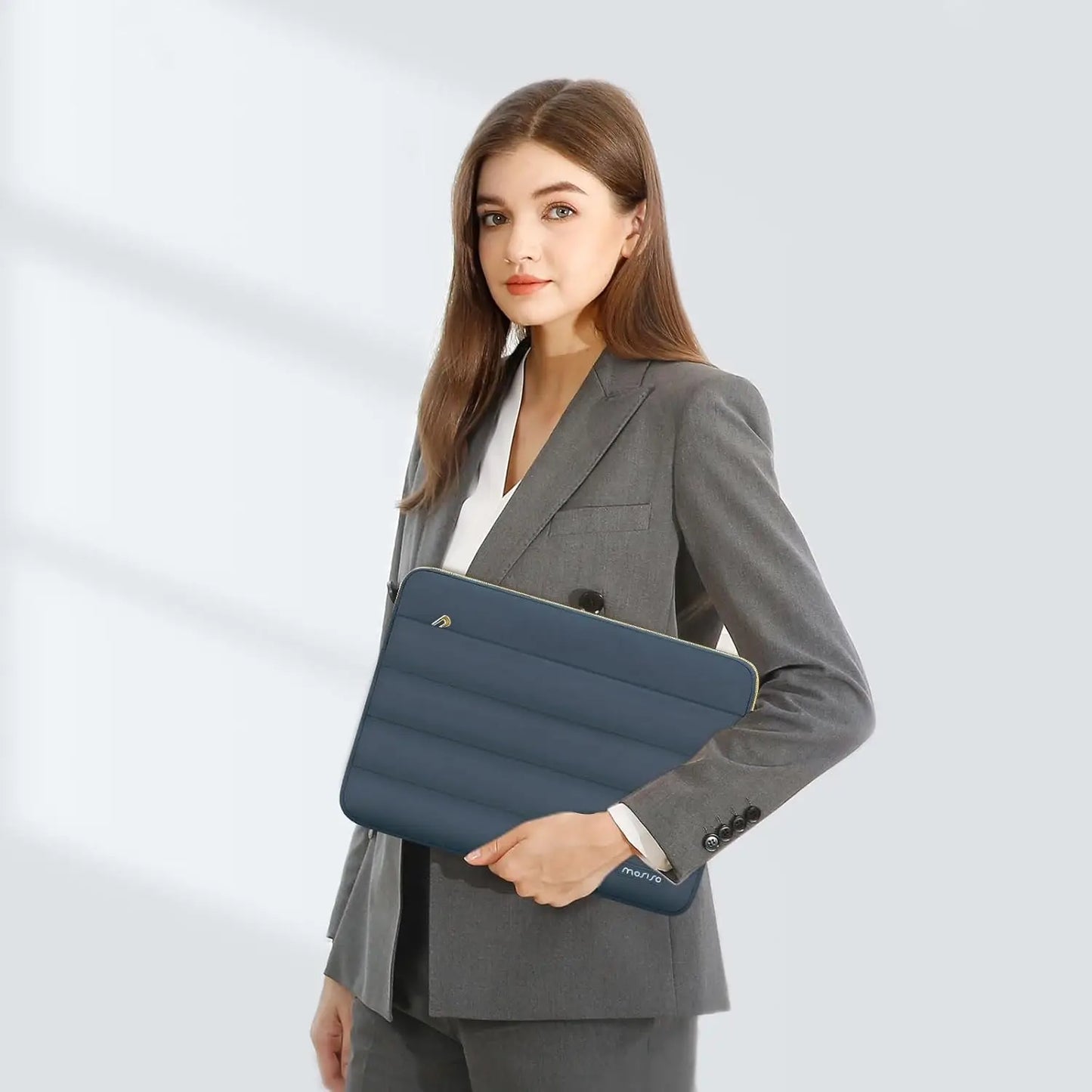 New Puffy Laptop Sleeve Bag 13 14 15 16 inch Waterproof Notebook Pouch Tablet Carrying Case for Ipad MacBook Air Pro Lenovo Dell