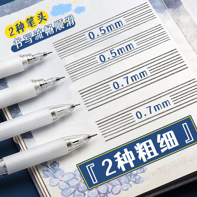 M&G Automatic Pencil 0.5/0.7mm Soft Rubber Grip Refillable Lead Core Not Easy to Break Suitable for Students