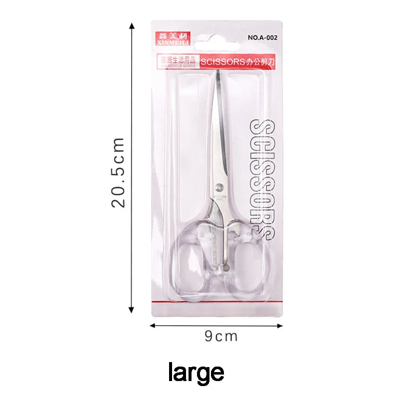 Sharp Stainless Steel Handmade Scissors for Sewing and Needlework Sewing Scissors Student Office Paper-cut Scissors DIY Craft