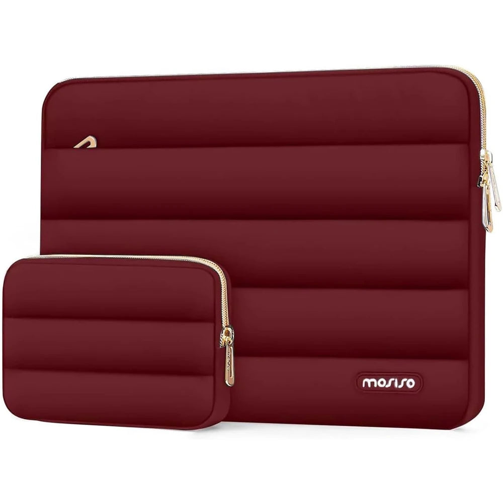 New Puffy Laptop Sleeve Bag 13 14 15 16 inch Waterproof Notebook Pouch Tablet Carrying Case for Ipad MacBook Air Pro Lenovo Dell
