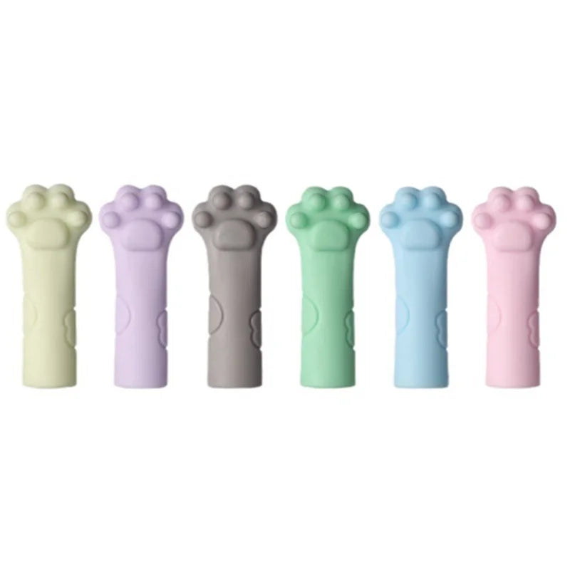 Eraser pen cap cute cat claw pencil cap pen extension soft PVC adapts to various shapes of pencil