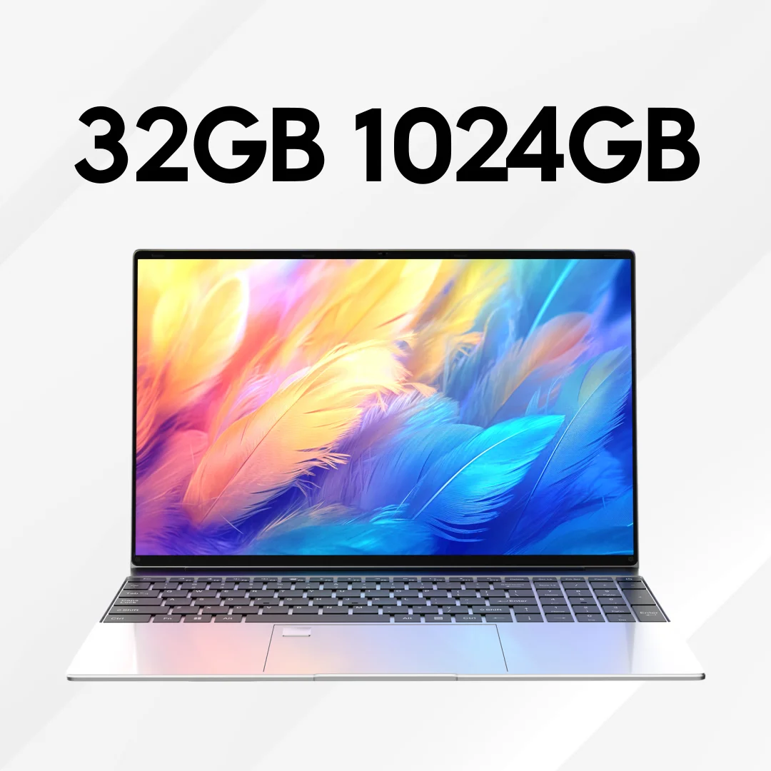 15.6" Gaming Laptop Intel Core I9-9880H Windows 11 Pro Ips Display 32Gb Ddr4 2Tb M.2 Ssd Backlit Keyboard Fingerprint Unlock Notebook - High Performance for Gamers