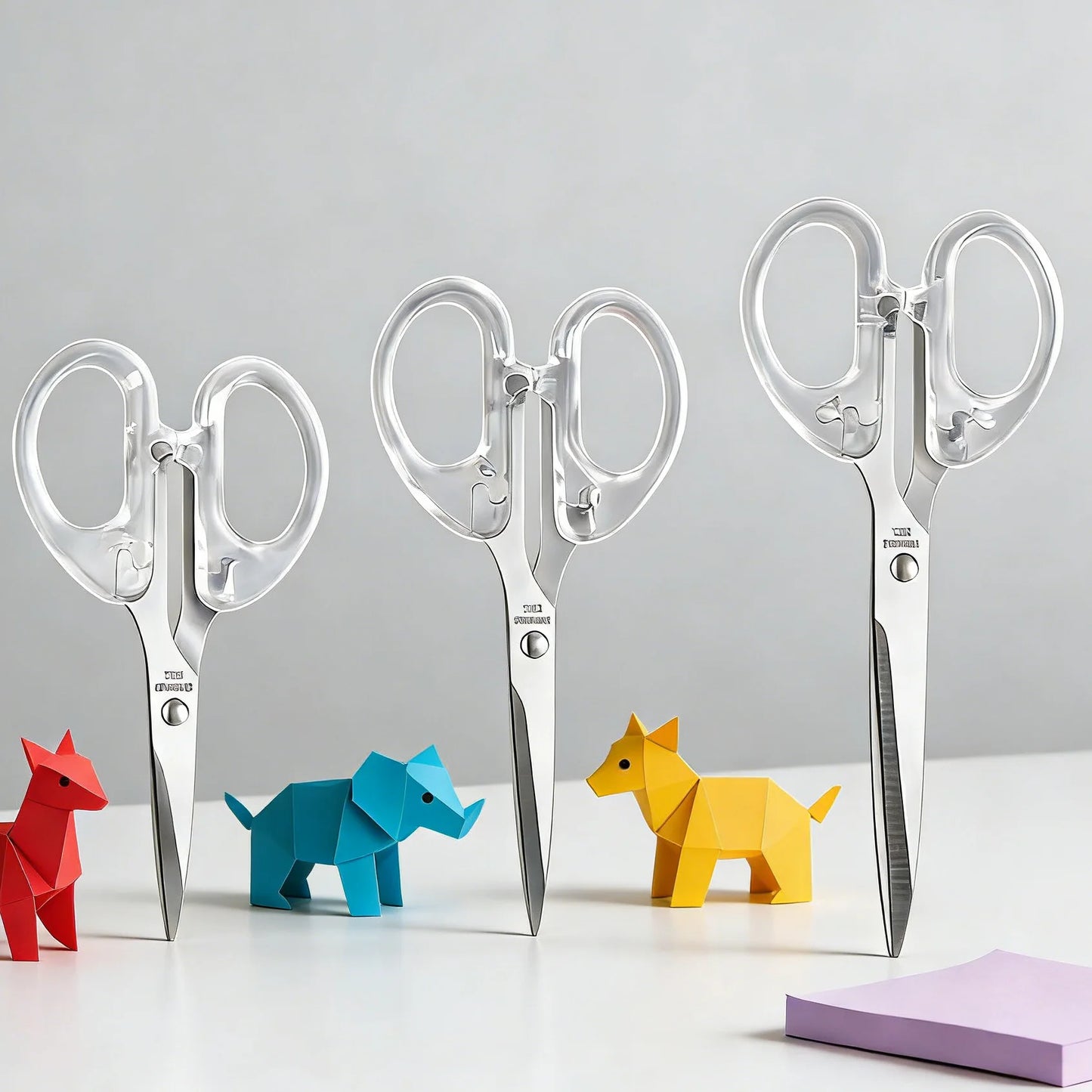 1PC,Acrylic Scissors Sharp Handmade Scissors for Sewing and Needlework Office Paper-cut Scissors DIY Craft Office Accessories