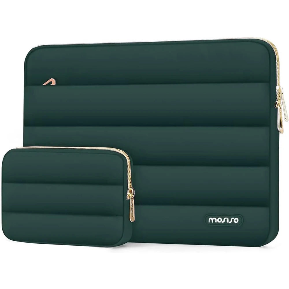 New Puffy Laptop Sleeve Bag 13 14 15 16 inch Waterproof Notebook Pouch Tablet Carrying Case for Ipad MacBook Air Pro Lenovo Dell