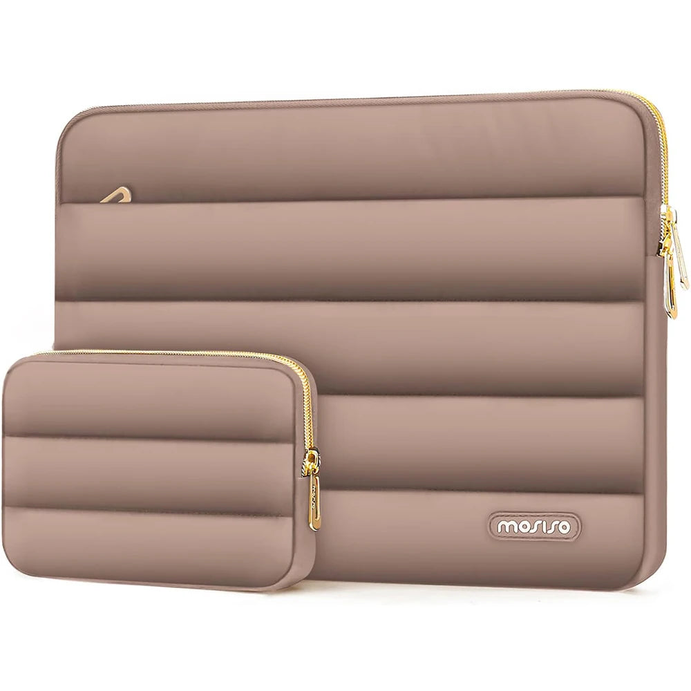 New Puffy Laptop Sleeve Bag 13 14 15 16 inch Waterproof Notebook Pouch Tablet Carrying Case for Ipad MacBook Air Pro Lenovo Dell
