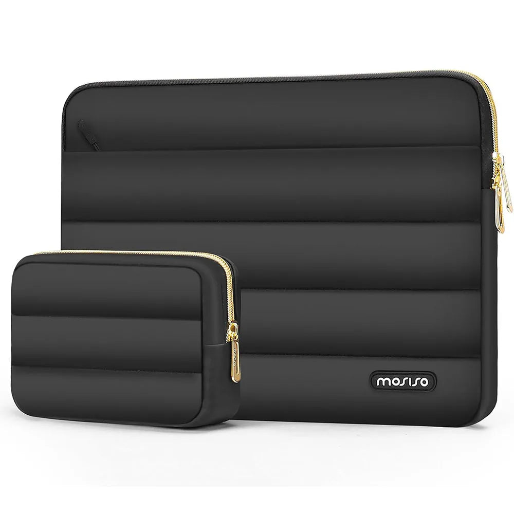 New Puffy Laptop Sleeve Bag 13 14 15 16 inch Waterproof Notebook Pouch Tablet Carrying Case for Ipad MacBook Air Pro Lenovo Dell
