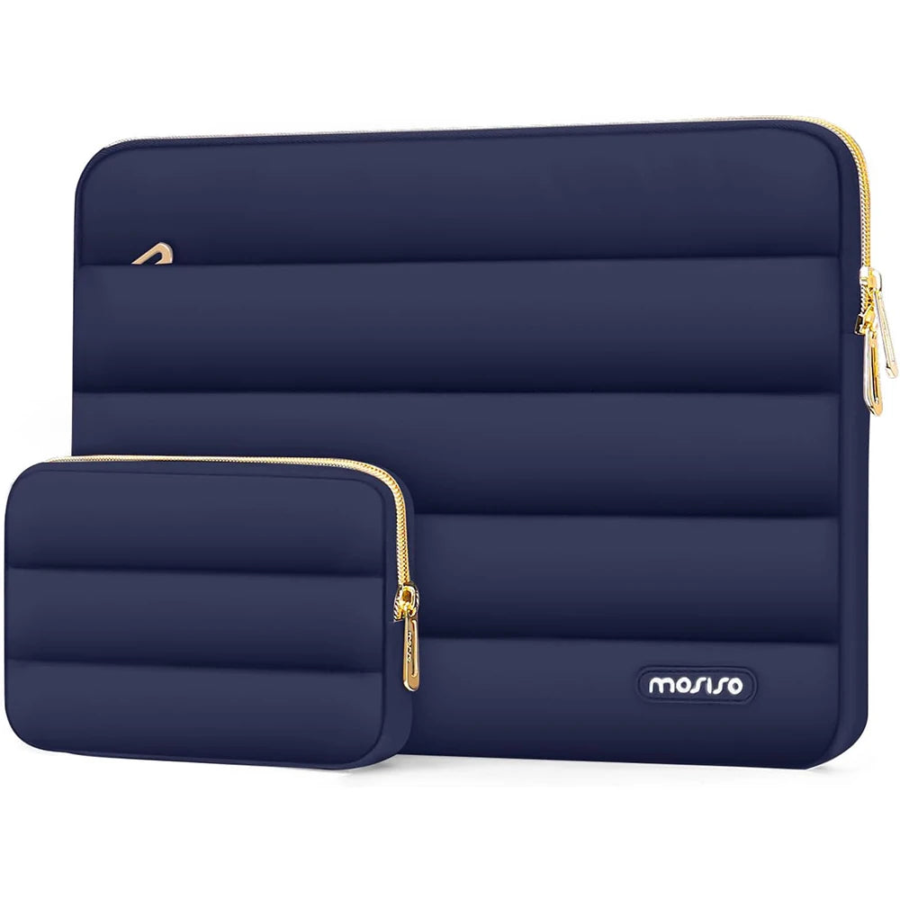 New Puffy Laptop Sleeve Bag 13 14 15 16 inch Waterproof Notebook Pouch Tablet Carrying Case for Ipad MacBook Air Pro Lenovo Dell