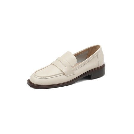 British - style Vintage Women's Heeled Leather Shoes - Glownique Beauty