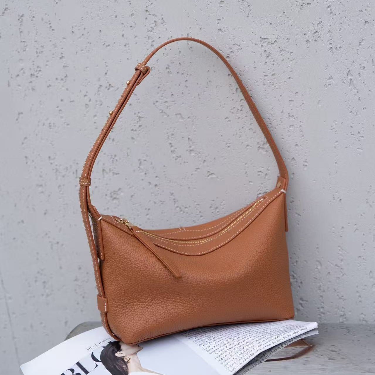 Commuter All - Match Genuine Leather Womens Bag - Glownique Beauty