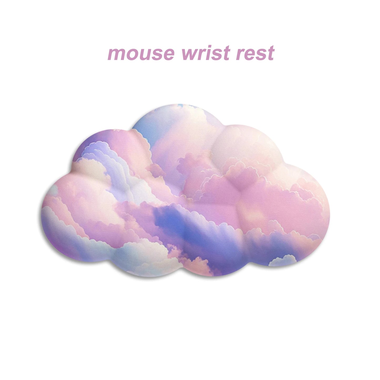 Ergonomic Cloud Keyboard Wrist Rest Memory Foam mouse Wrist Pad Support for Computer Typing Pain Relief Home Office Desk - Glownique Beauty