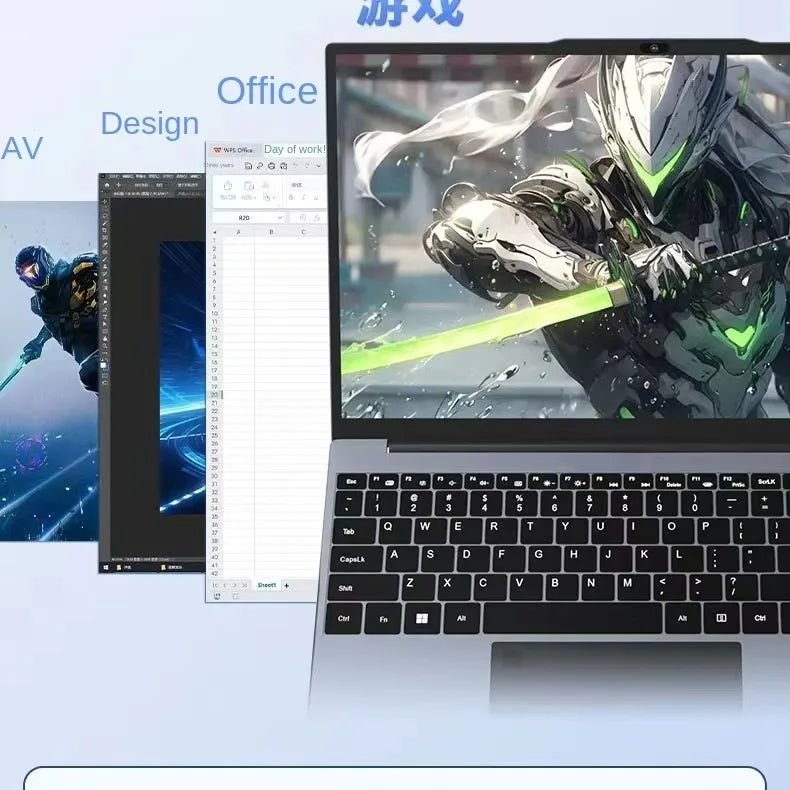 Factory 15.6 Inch Educational Laptop AMD 3500U DDR516GB 512GB SSD WIFI 6 Bluetooth 5.2 IPS Panel Video Memory Business Laptop - Glownique Beauty