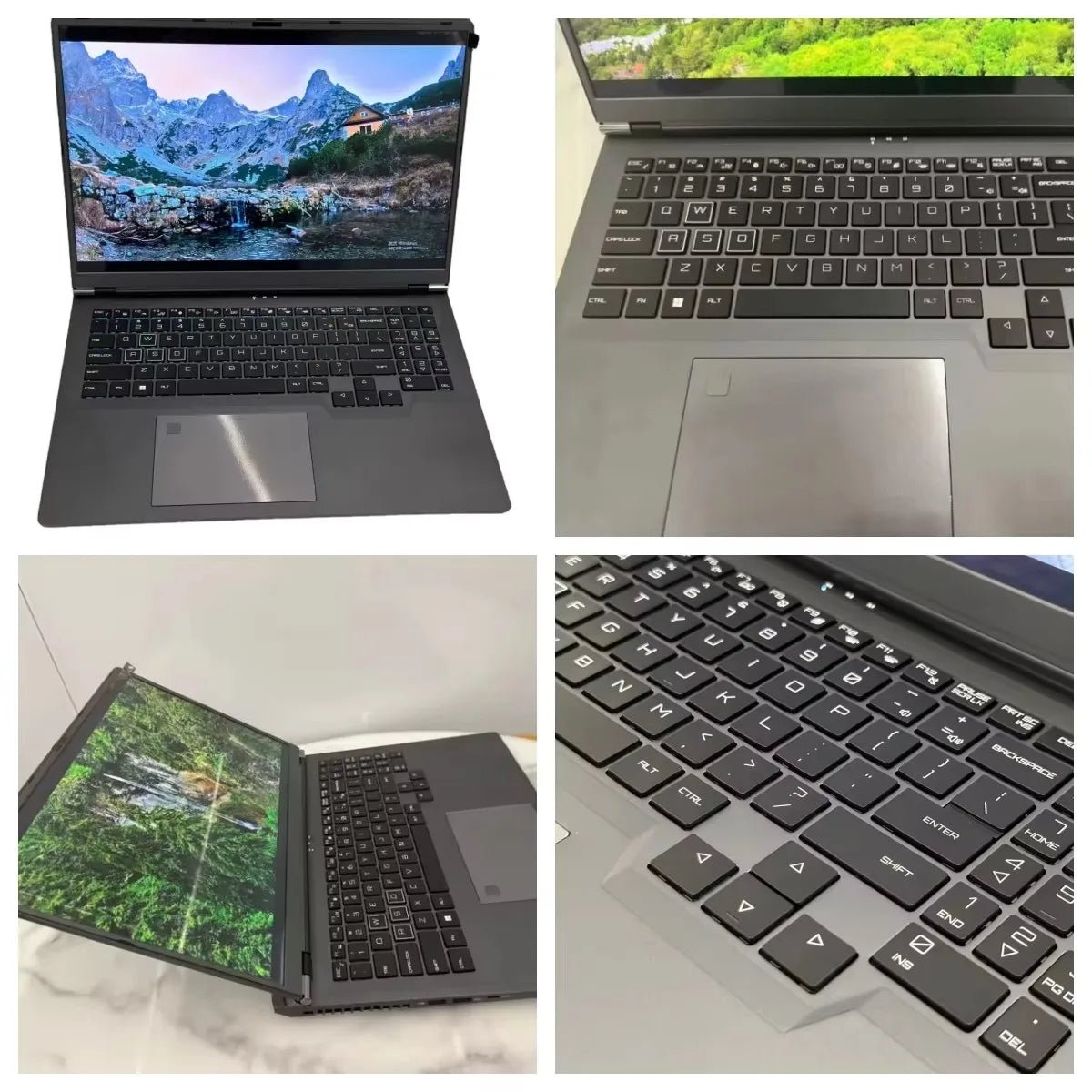 High Quality 16 Inch Intel Core I9 - 12th Gen I9 - 12900H 1920x1080 16:9 IPS SSD RTX 4060 Video Card Aluminum Alloy Gaming Laptop - Glownique Beauty