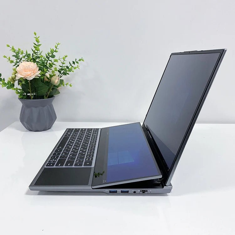 High Quality New 16+14 - inch Dual - screen Intel Core I7 12 - core 5.0GHz 120Hz Metal Body Windows 11 1TB SSD Business Laptop - Glownique Beauty