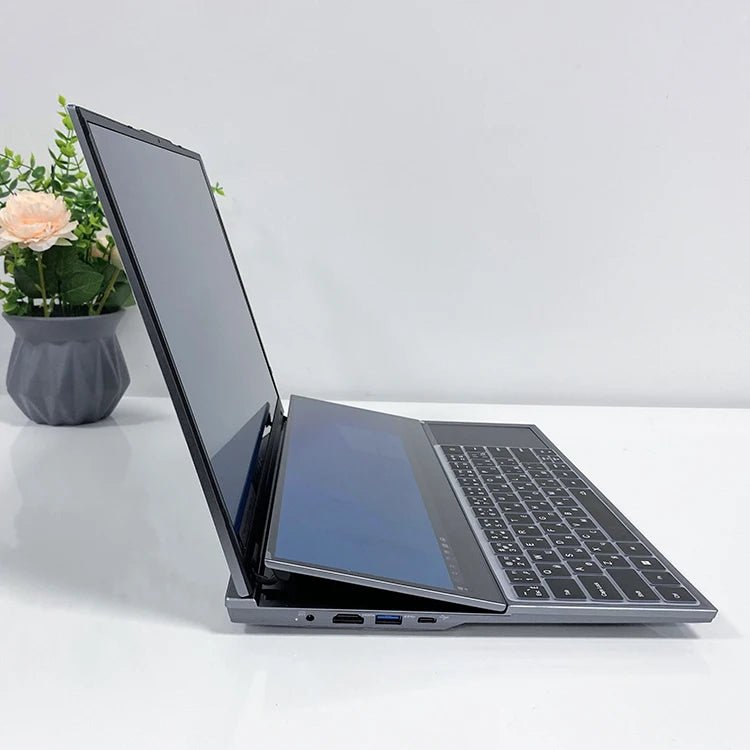 High Quality New 16+14 - inch Dual - screen Intel Core I7 12 - core 5.0GHz 120Hz Metal Body Windows 11 1TB SSD Business Laptop - Glownique Beauty