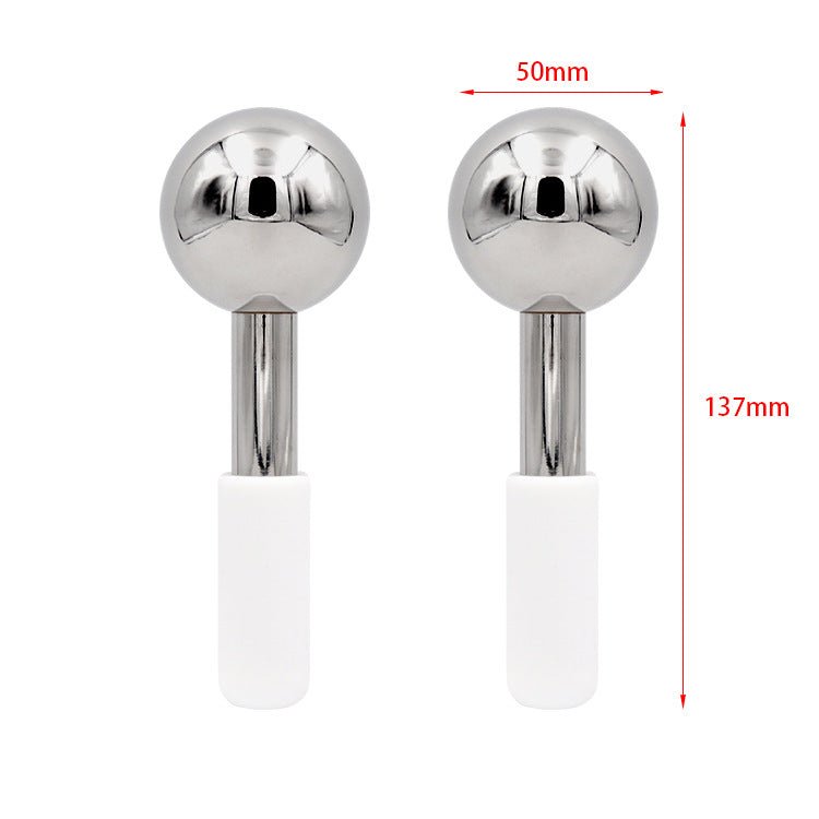 Ice Facial Massage Roller, Stainless Steel Cryo Stick Cooling Massager For Face And Eyes Beauty Lifting And Cooling Tool For Skincare - Glownique Beauty