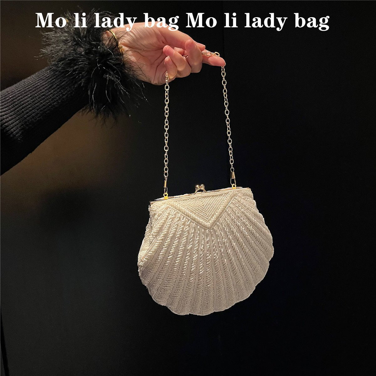 Shell - shaped Crossbody Shoulder Tote Bag For Women - Glownique Beauty