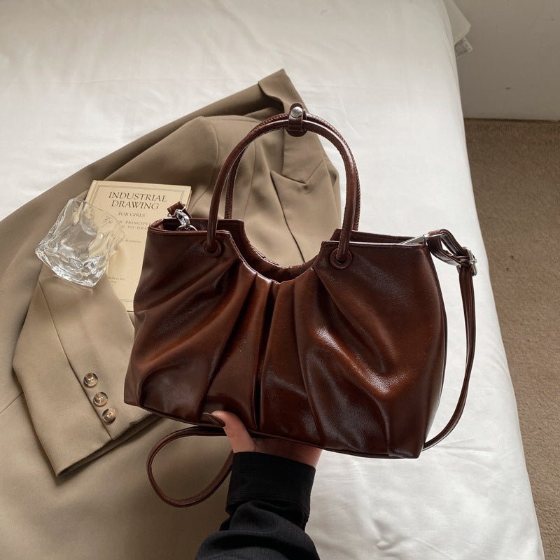 This Years Trend Is Niche Pleated Cloud - shaped Bags For Women - Glownique Beauty