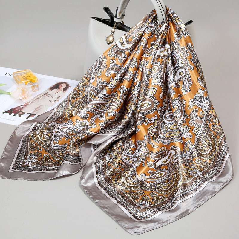 Women's New Spring Summer All-Match Thin Scarf Shawl - Glownique Beauty