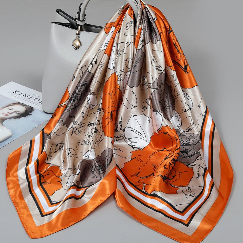 Women's New Spring Summer All-Match Thin Scarf Shawl - Glownique Beauty